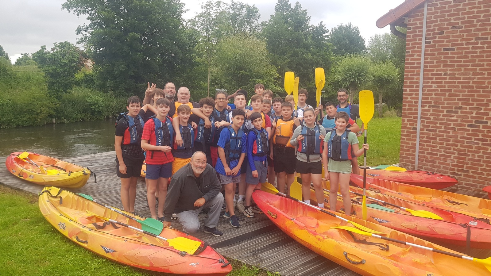 Sortie Kayak-Rafting U14-U16
