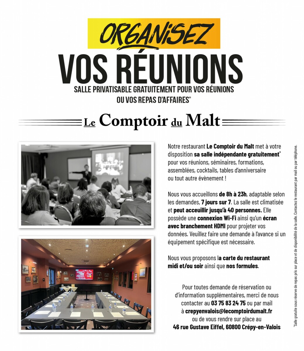 Information de notre sponsor,  LE COMTOIR DU MALT