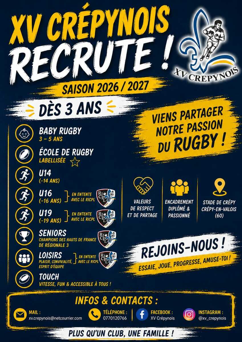 Nous Recrutons !