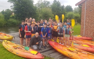 Sortie Kayak-Rafting U14-U16