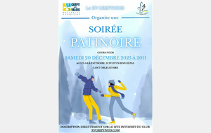 SOIRÉE PATINOIRE DU CLUB 20/12/2025 ⛸️