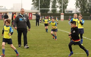 Fête de l'école de rugby à Beauvais Mai 2019