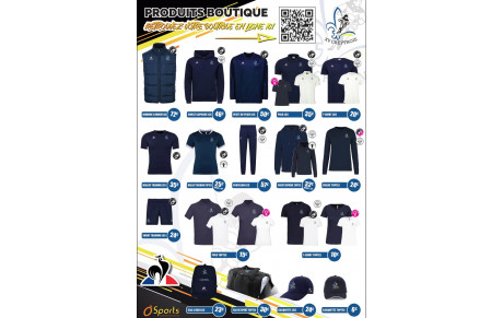 BOUTIQUE OFFICIELLE DU XV CRÉPYNOIS